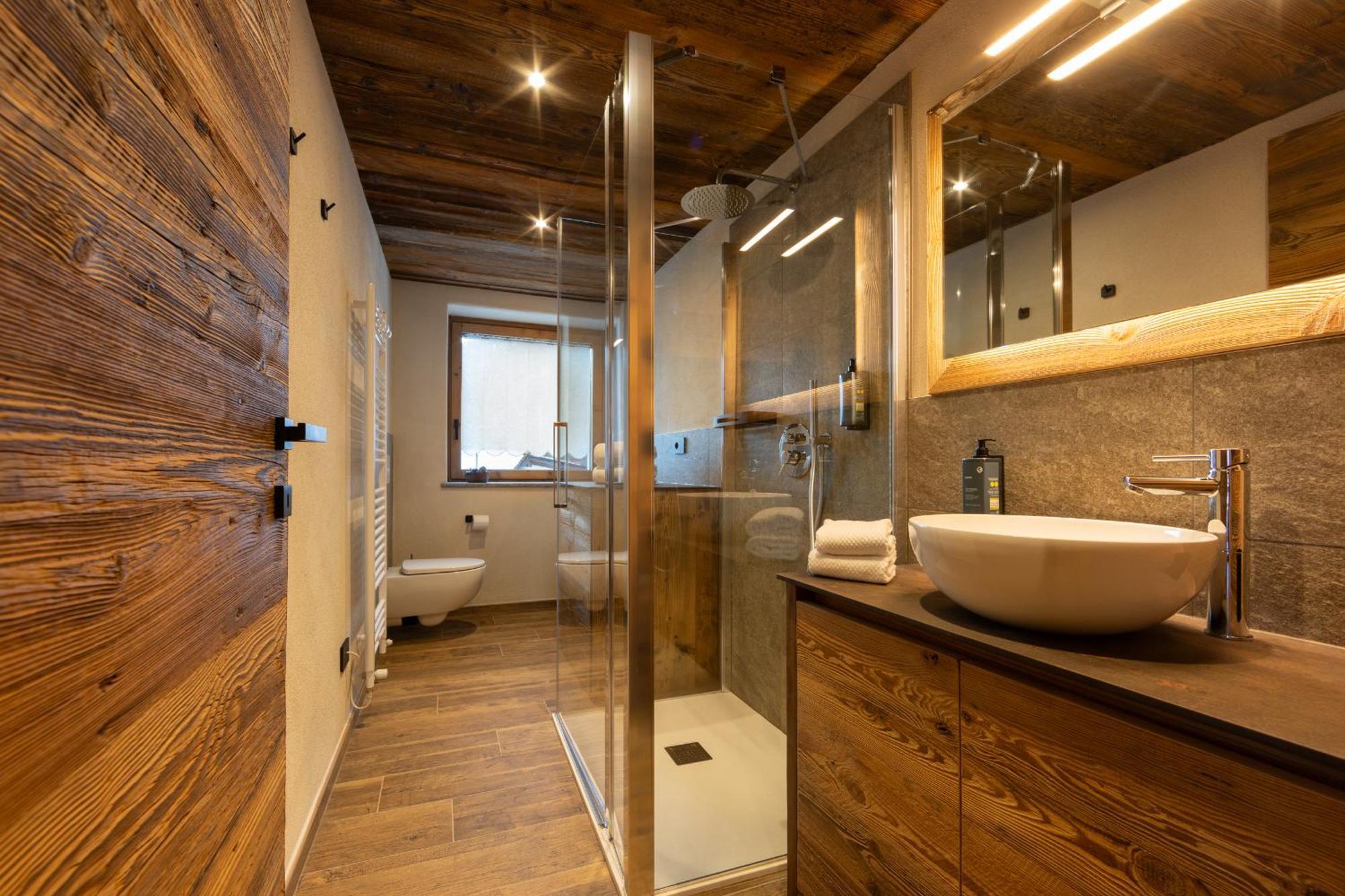 Les Reves Des Montagnards, Appartements De Charme Torgnon Exterior foto