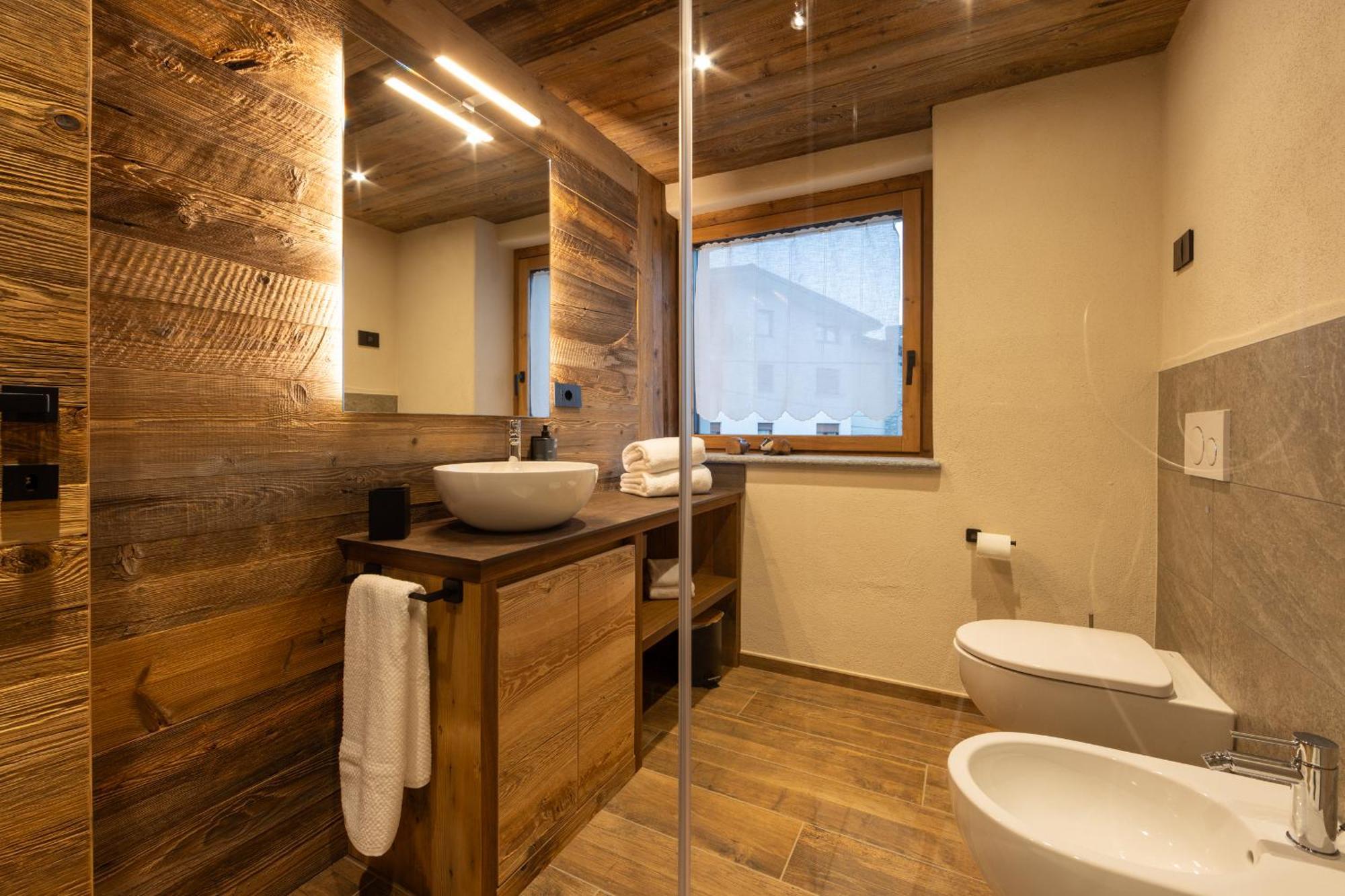 Les Reves Des Montagnards, Appartements De Charme Torgnon Exterior foto